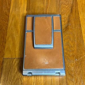 Vintage Polaroid SX-70 Brown Leather Film Land Camera w/original case